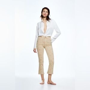 ZW THE DREED FLARE CROPPED JEANS size 6